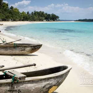 Dugout Canoes at Port Olry Beach - Vanuatu - Personal Use
